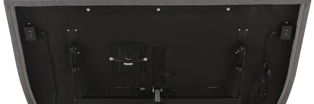 Legs detached from Negan full adjustable bed base