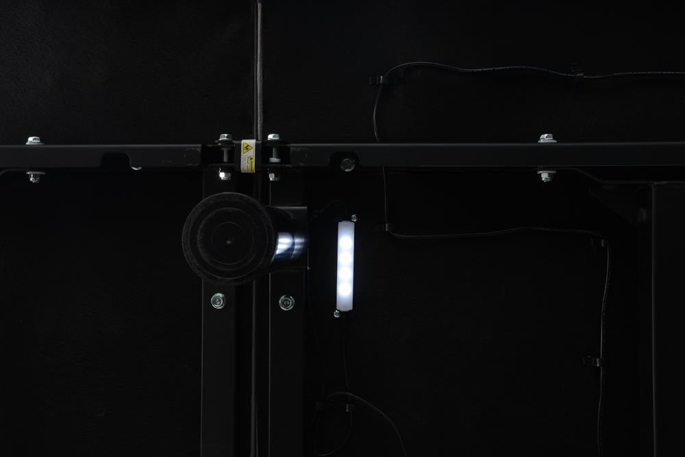Negan adjustable bed base corner stitching detail