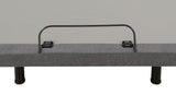 Dual USB ports on the side of Negan Twin XL Adjustable Bed Base