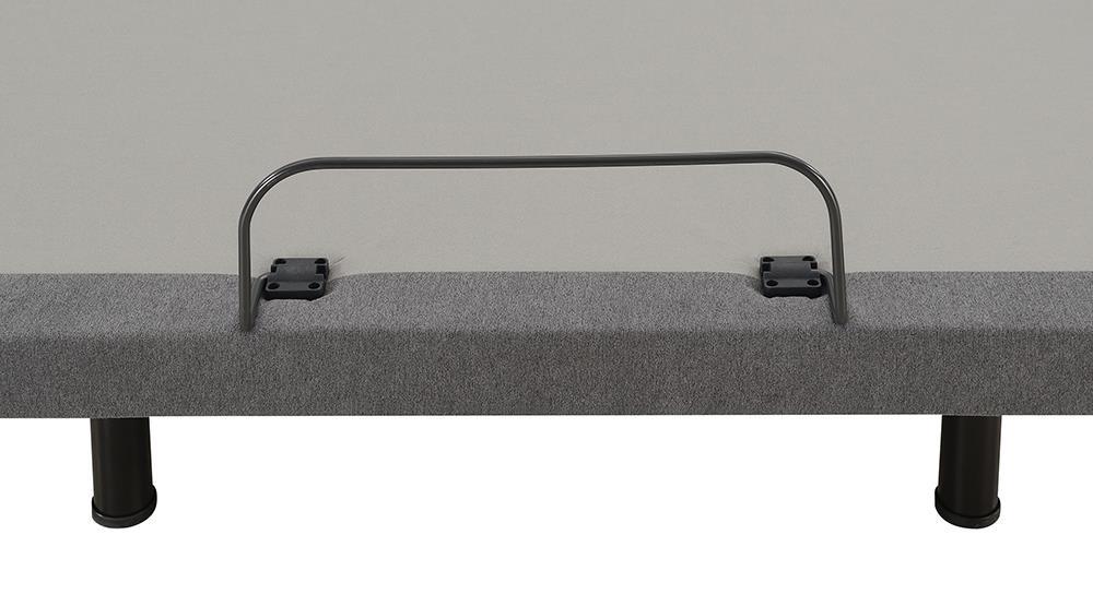 Dual USB ports on the side of Negan Twin XL Adjustable Bed Base