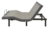 Massage function control panel on Negan Twin XL Adjustable Bed Base