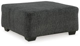 Room view of Biddeford Shadow 2-Piece Sectional Sofa with Ottoman