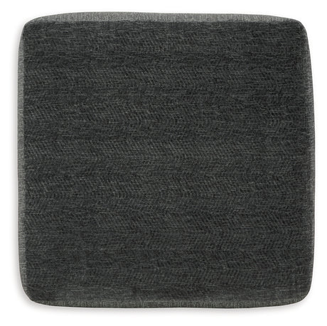 Top view of Biddeford Shadow 2-Piece Sectional with Ottoman
