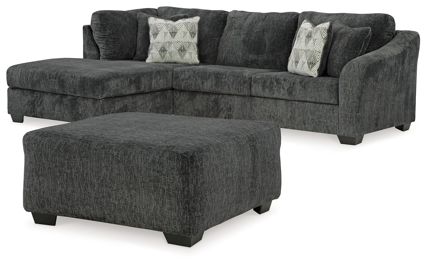 Main perspective of Biddeford Shadow sectional sofa