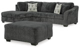 Biddeford Shadow 2-Piece Sectional with Ottoman - image 2