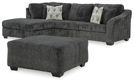 Biddeford Shadow 2-Piece Sectional with Ottoman - image 2