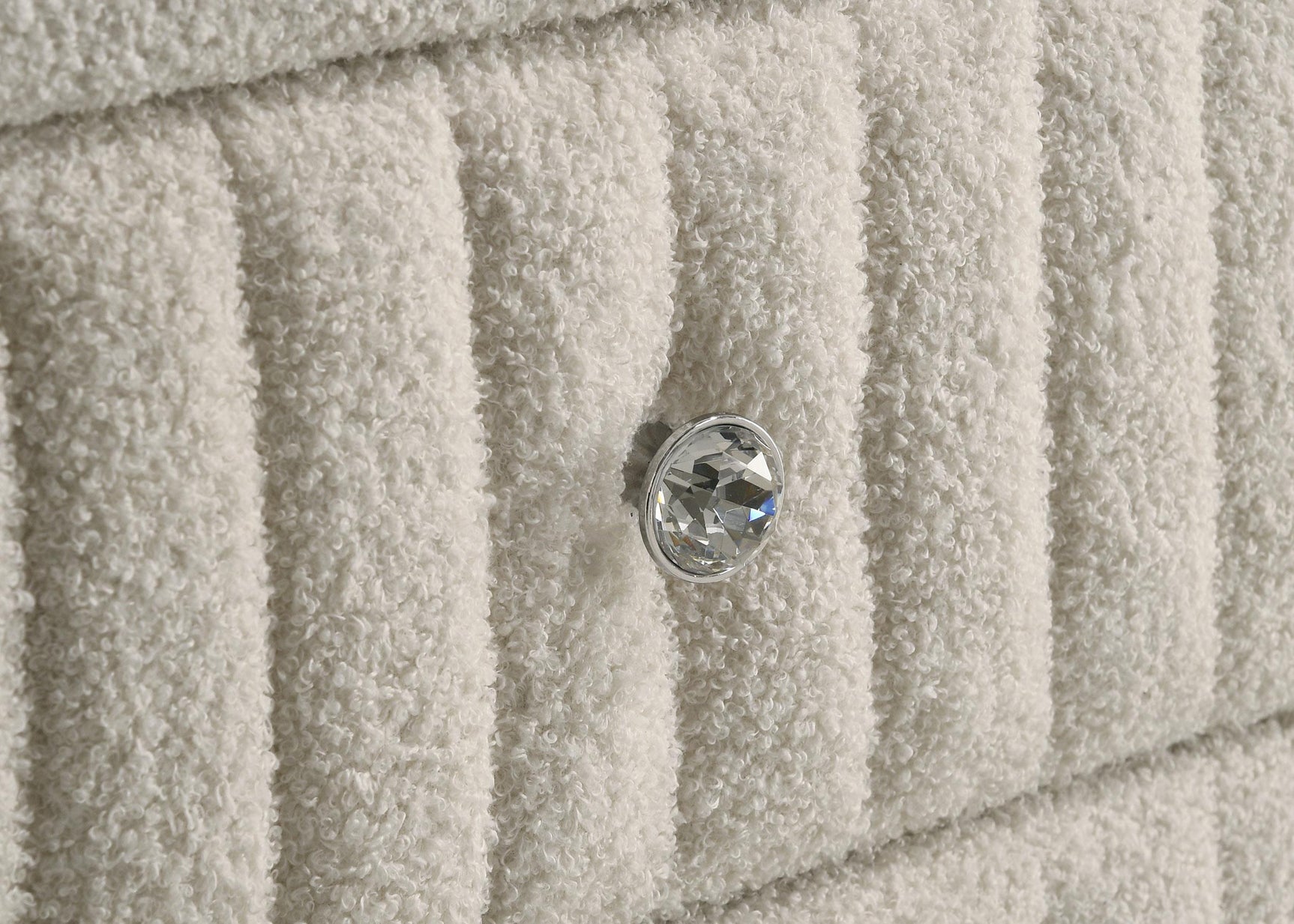 Sonya nightstand fabric texture close-up
