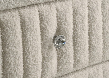 Sonya nightstand fabric texture close-up