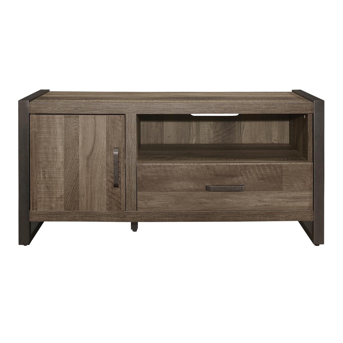 Dogue Brown Wood And Gunmetal Finish Premium Melamine Board Engineered Wood 51