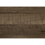 Dogue Gunmetal Finish Modern Melamine Board, Metal, Engineered Wood Bookcase 4 Fixed Shelves - Ella Furniture