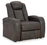 Fyne-Dyme Shadow Sofa, Loveseat and Recliner front view