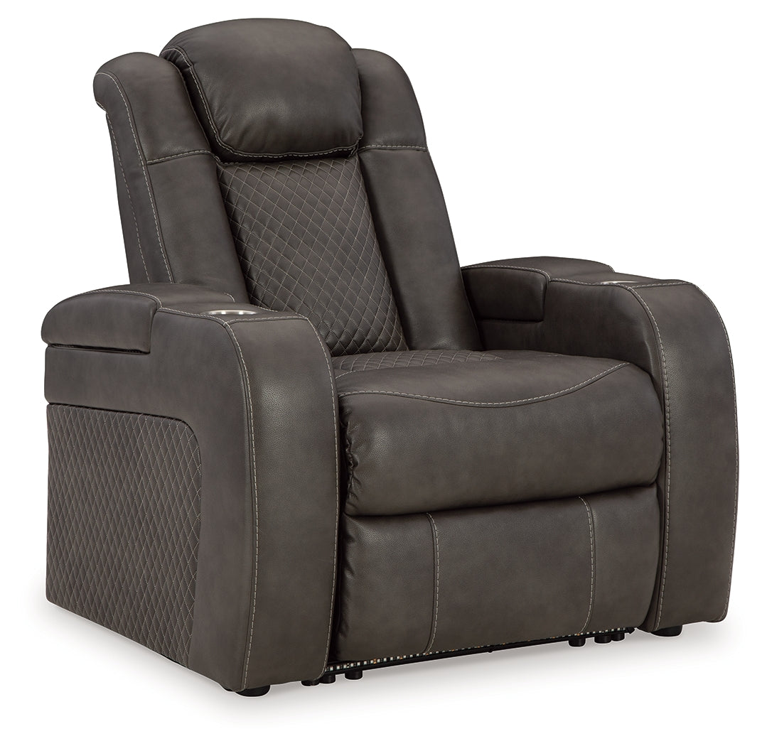 Fyne-Dyme Shadow Sofa, Loveseat and Recliner front view