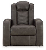 Fyne-Dyme Shadow Sofa, Loveseat and Recliner front view