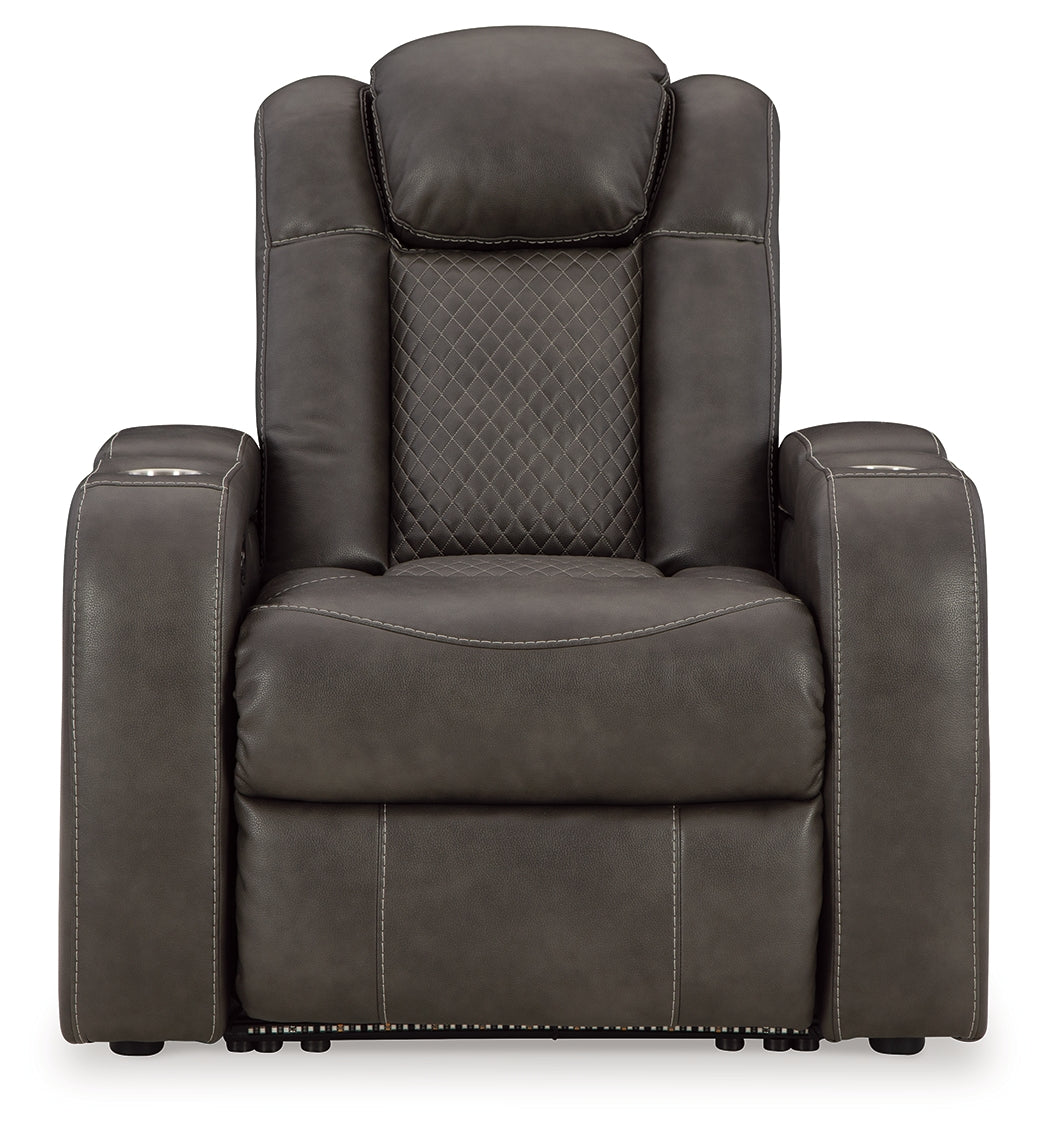 Fyne-Dyme Shadow Sofa, Loveseat and Recliner front view
