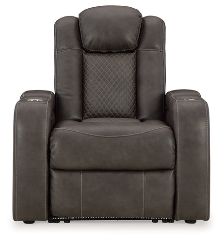 Fyne-Dyme Shadow Sofa, Loveseat and Recliner front view