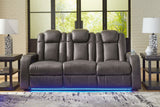 Fyne-Dyme Shadow Sofa, Loveseat and Recliner front view