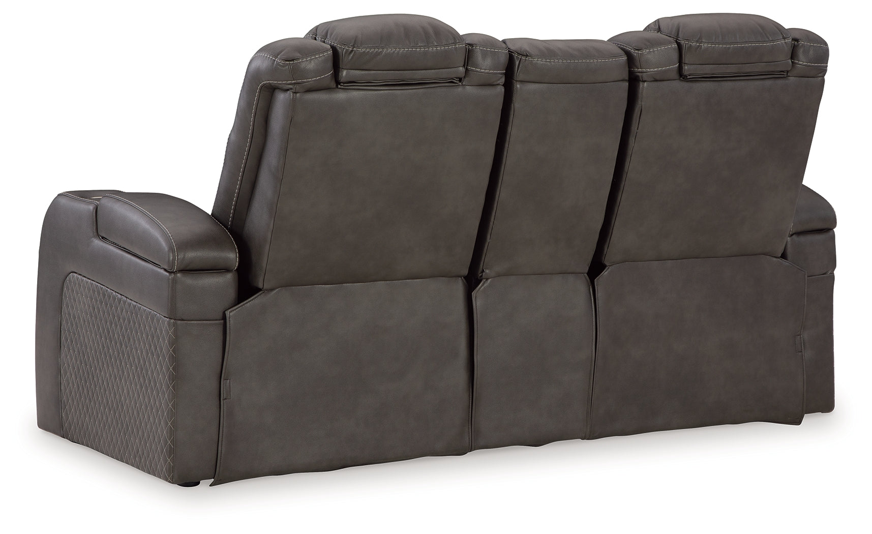 Back view of Fyne-Dyme Shadow Sofa