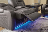 Fyne-Dyme Shadow Sofa, Loveseat and Recliner front view