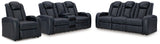 Fyne-Dyme Sapphire power reclining recliner, head-on view