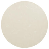 Lucaire Round Cultured Marble Top End Table Honed Cream and Sandstone — product image 4