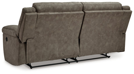 Laresview Reclining Sofa back view