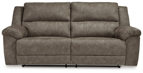Laresview Reclining Sofa head-on view