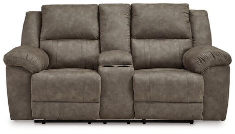 Laresview Reclining Loveseat head-on view