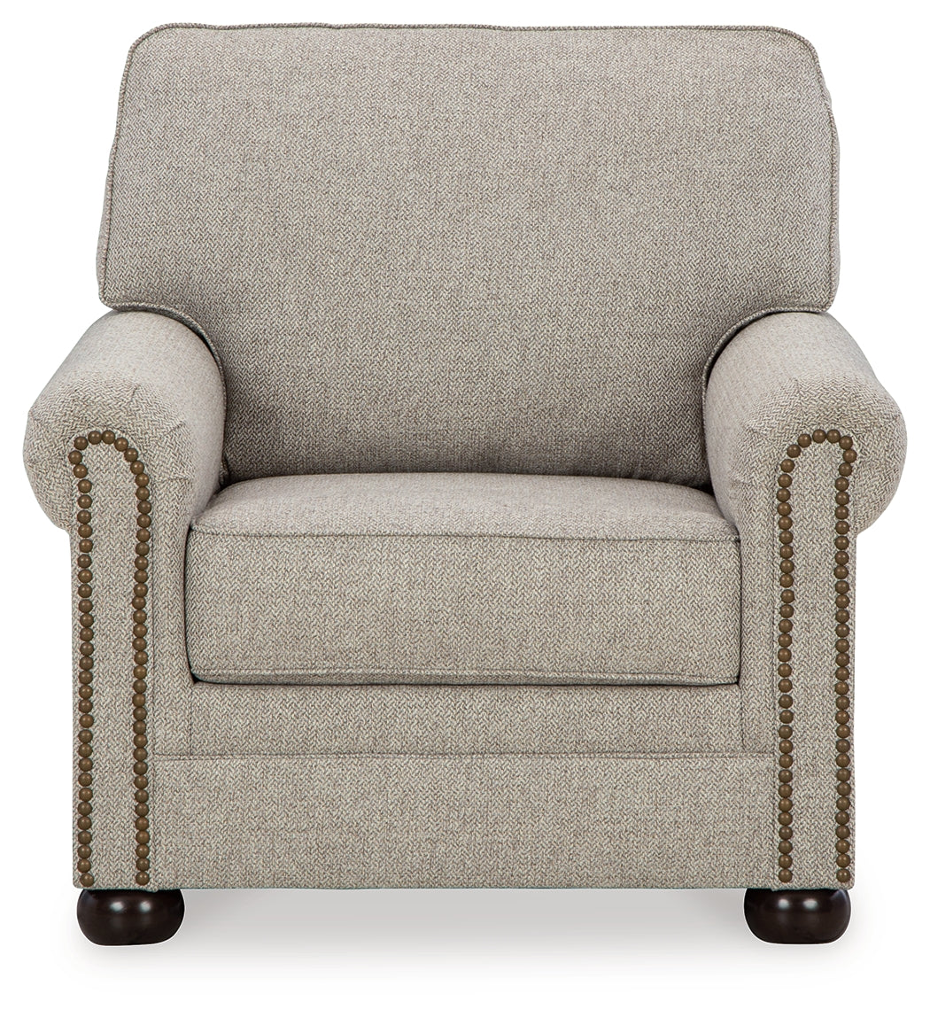 Gaelon Dune Chair head-on view