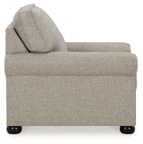 Gaelon chair side profile showcasing nailhead trim