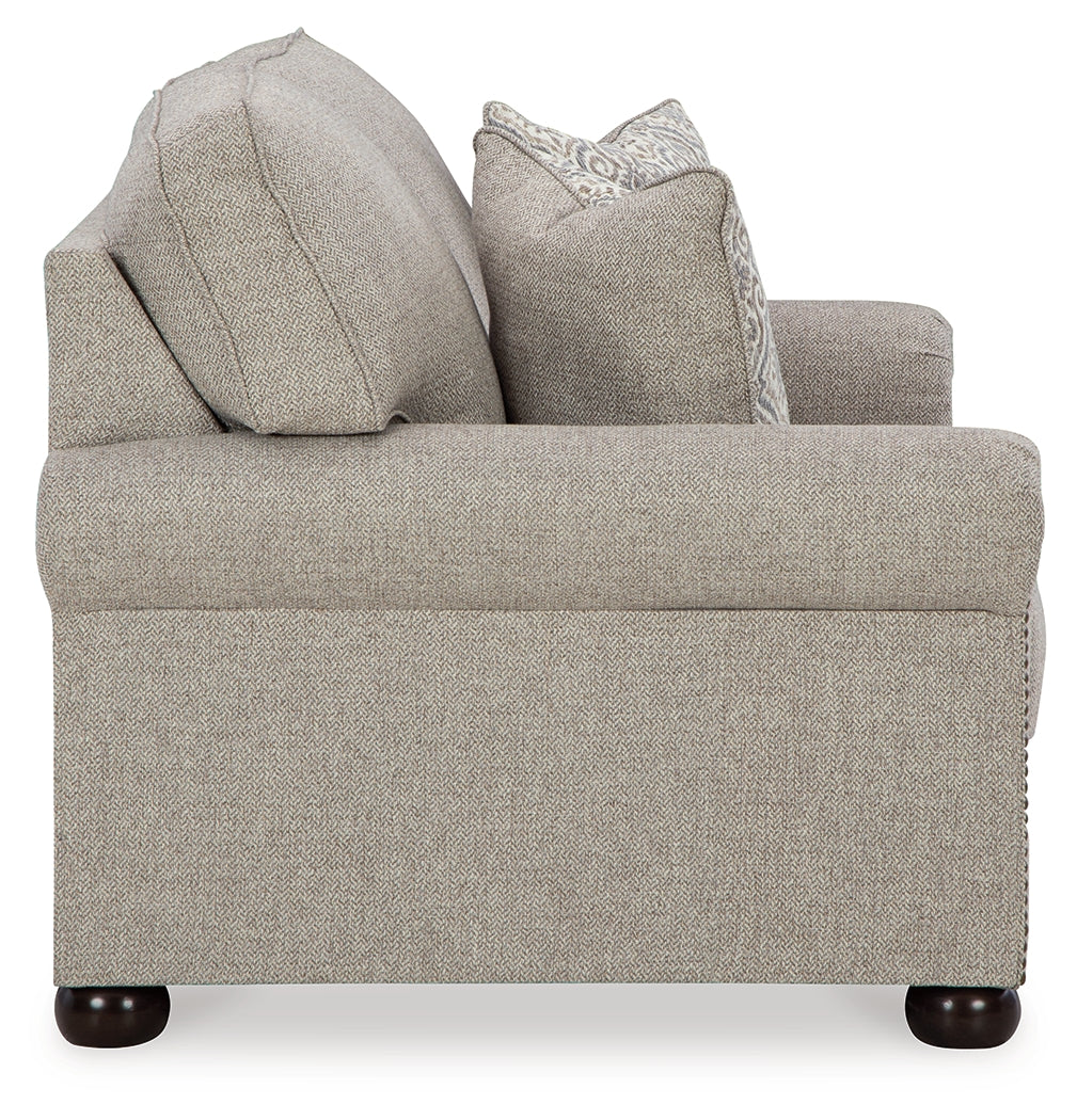 Gaelon Loveseat side profile view