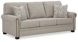detail view of Gaelon Dune Chenille Sofa furniture