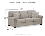 Gaelon Dune Sofa side profile