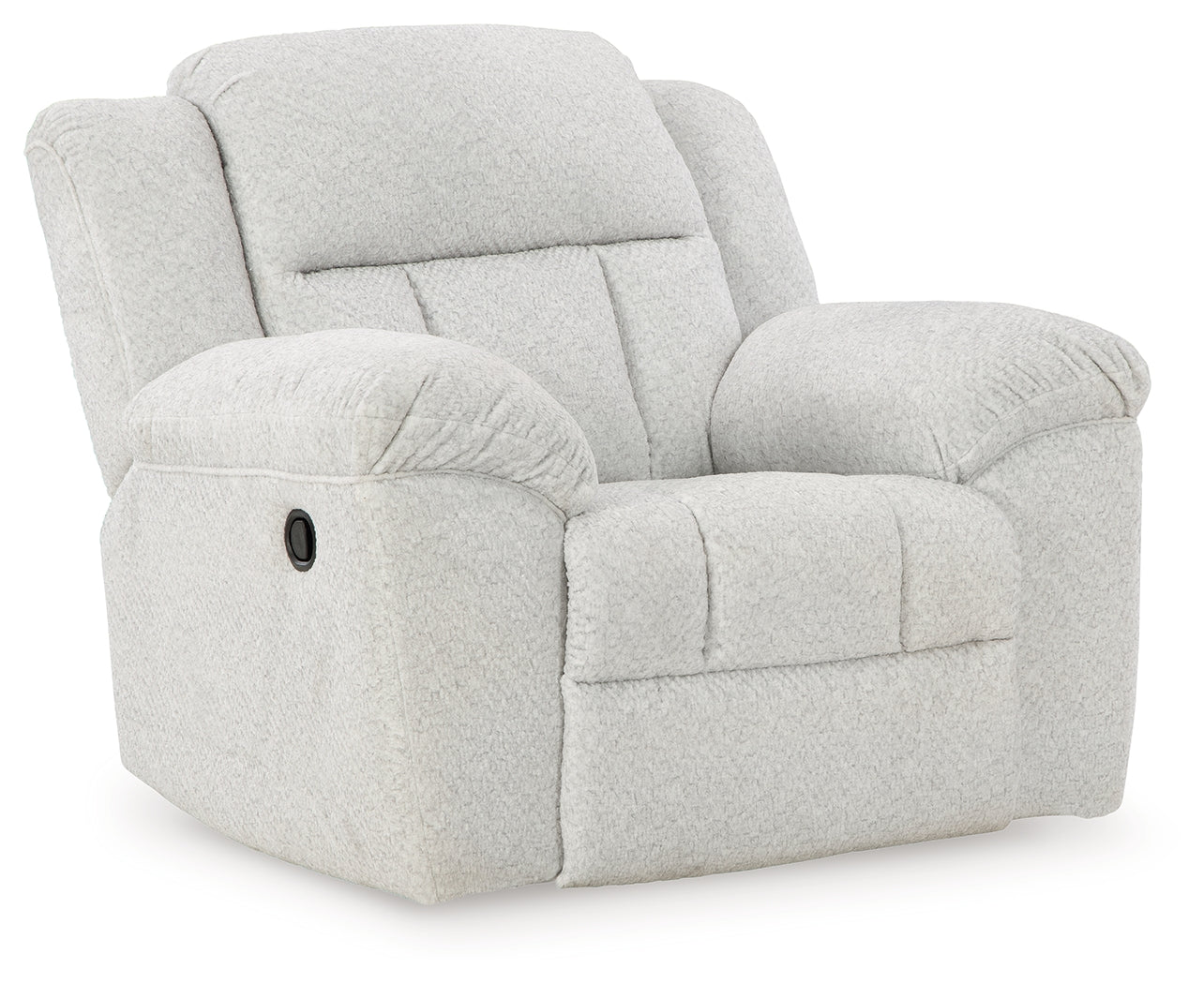 Frohn Snow Chenille Recliner