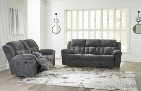 Frohn Graphite Sofa corner angle