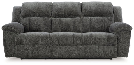 Frohn Reclining Sofa head-on view