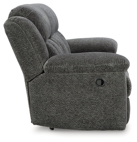 Frohn Reclining Sofa side profile view