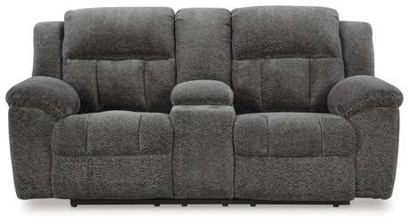 Frohn Reclining Loveseat head-on view