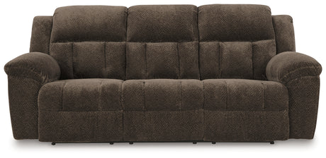 Frohn Reclining Sofa head-on view