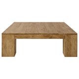 Butte Square Mango Wood Coffee Table Natural — product image 3