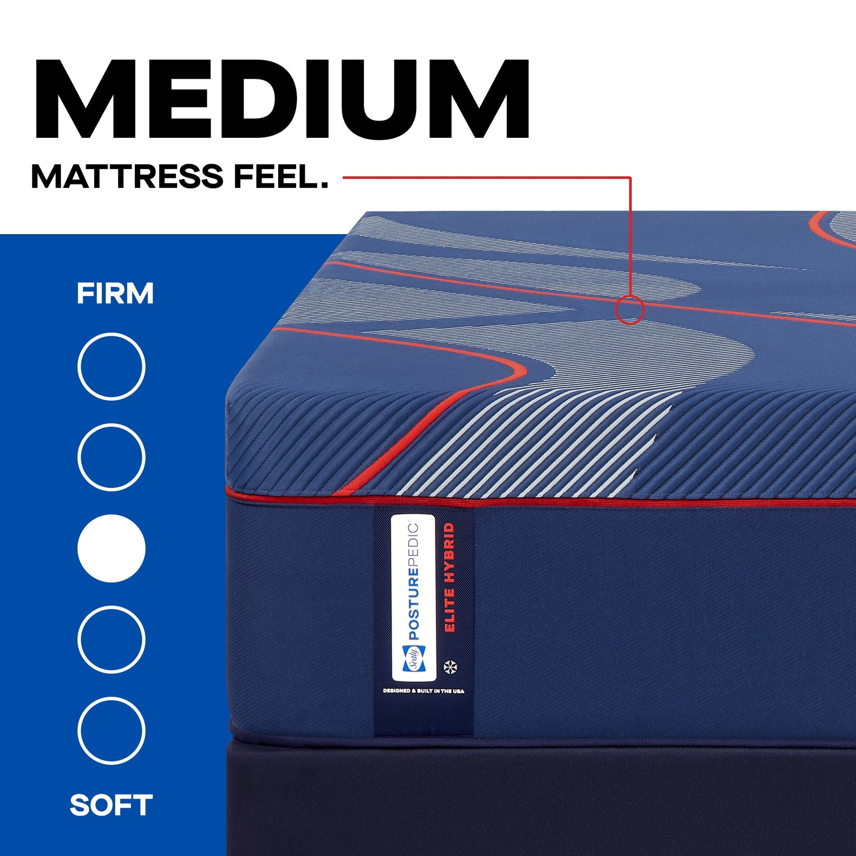 Sealy Posturepedic® Elite Hybrid Medium Mattress