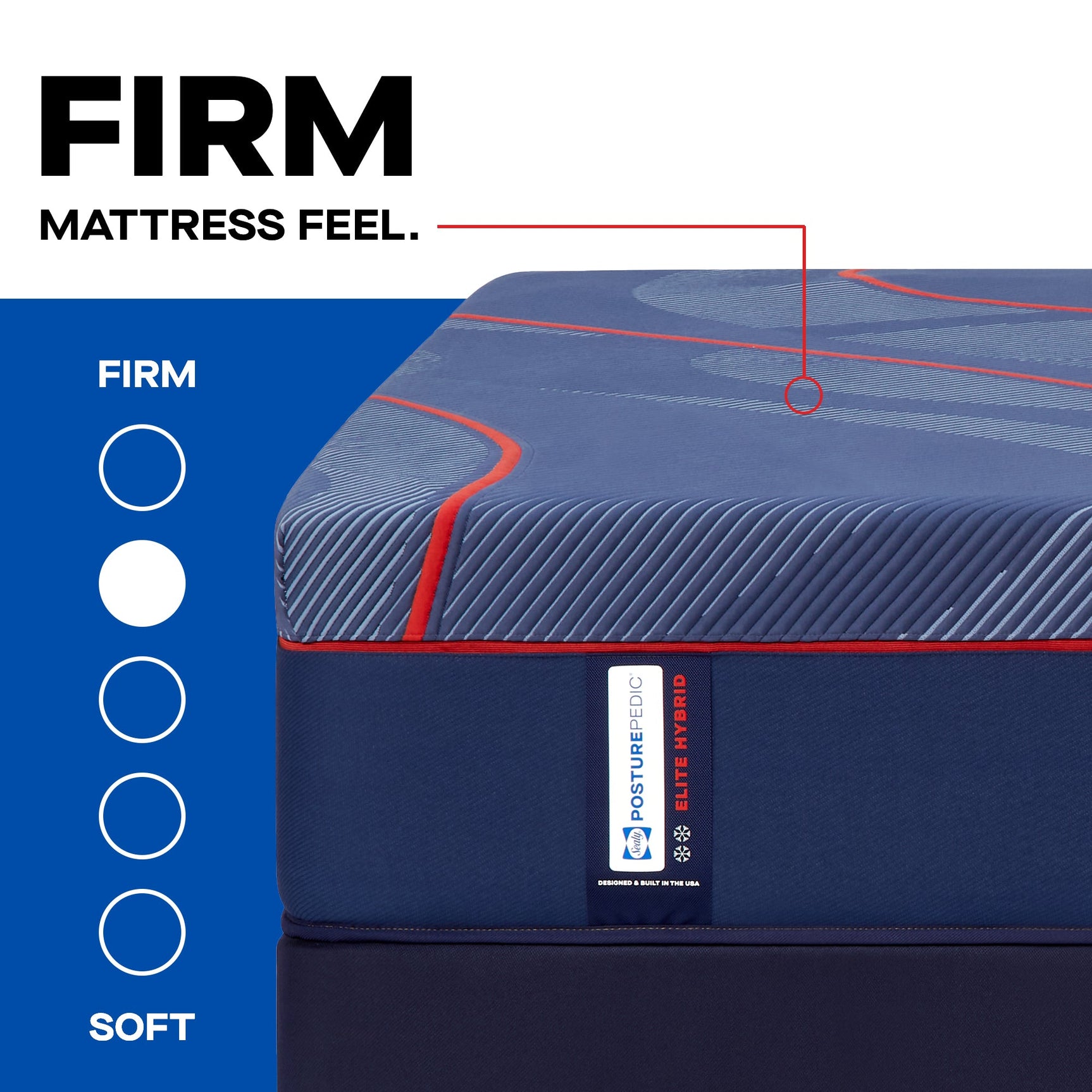 Sealy Posturepedic® Elite Hybrid Firm Mattress