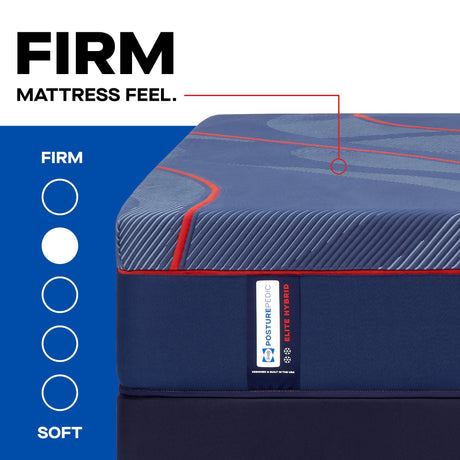 Sealy Posturepedic® Elite Hybrid Firm Mattress