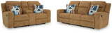 Kanlow Honey Sofa and Loveseat