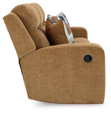Kanlow Honey Chenille Reclining Sofa