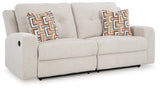 Danum Stone Chenille Reclining Sofa