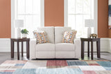 Danum Stone Chenille Reclining Loveseat