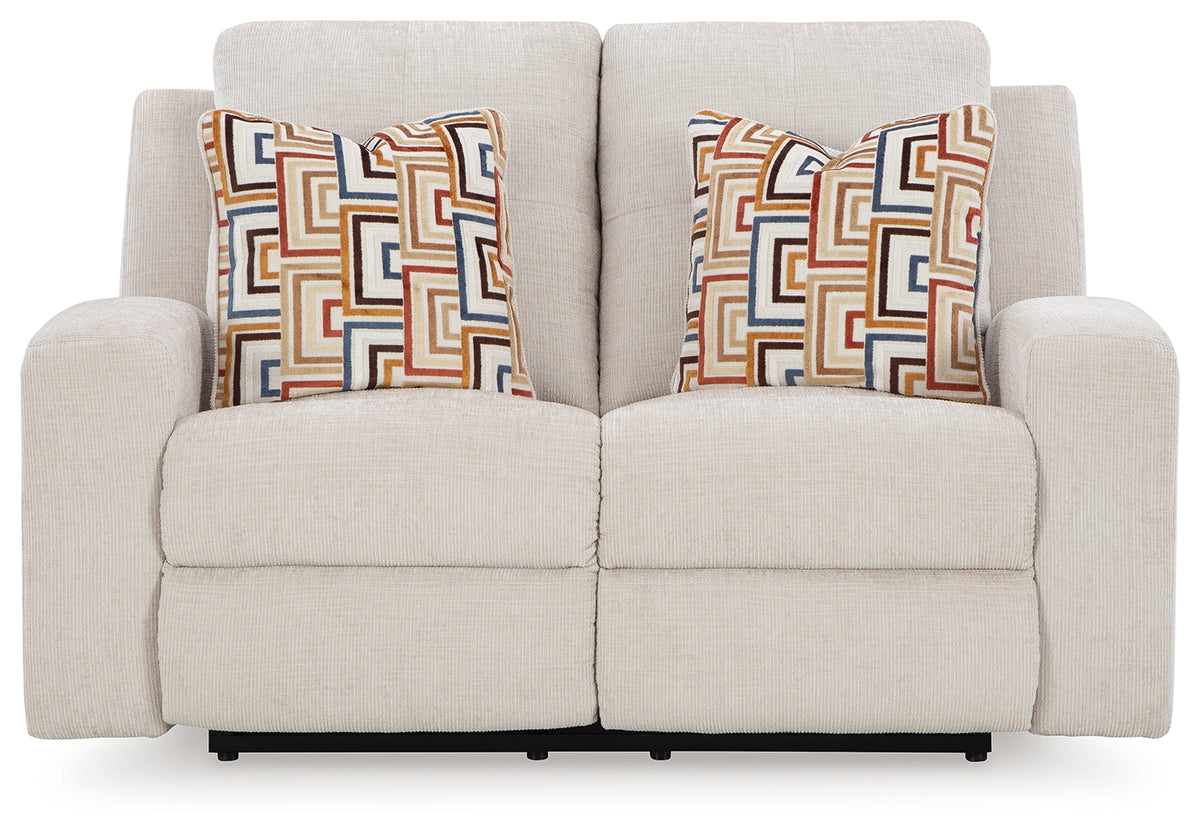 Danum Reclining Loveseat side profile
