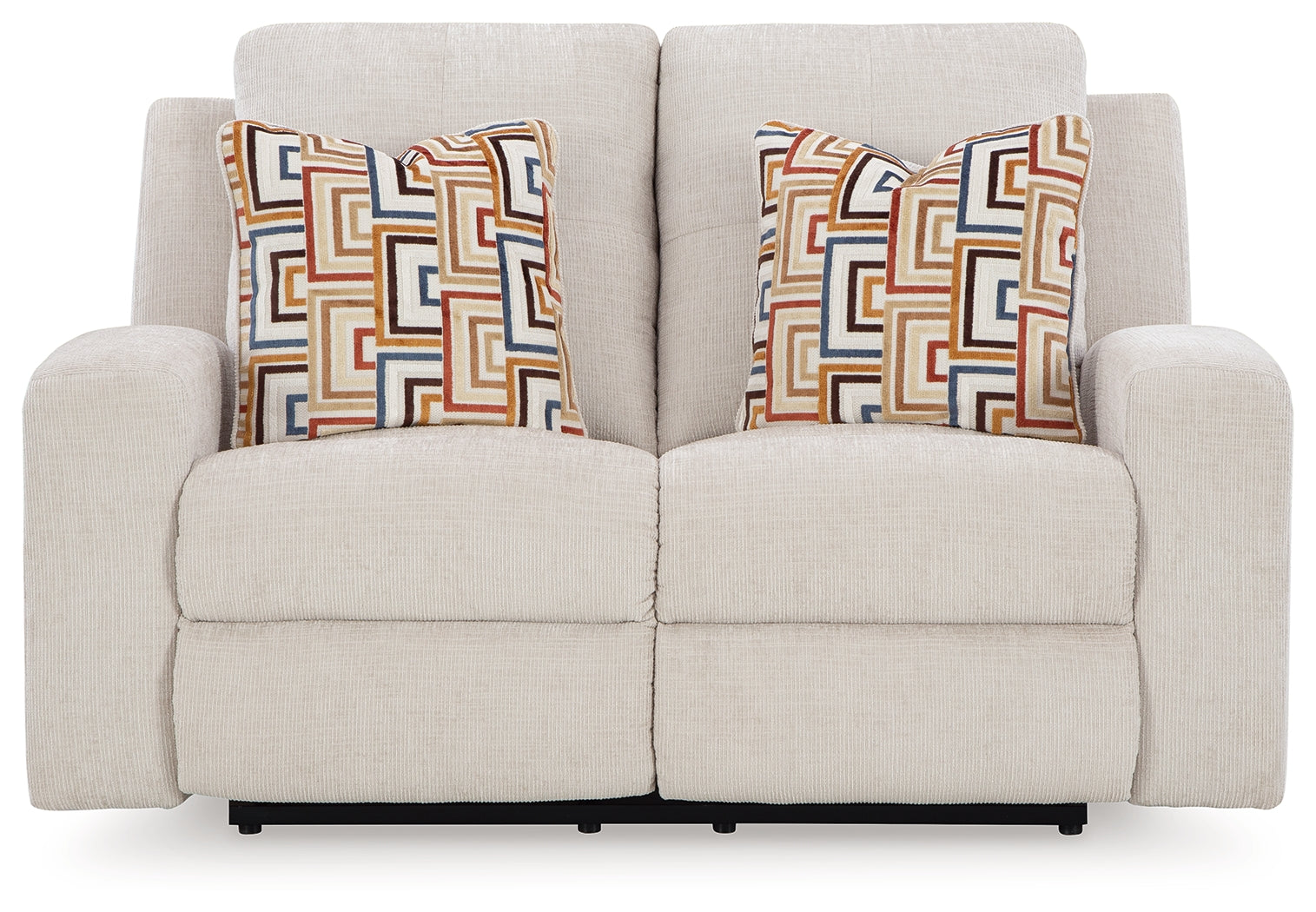 Danum Stone Chenille Reclining Loveseat