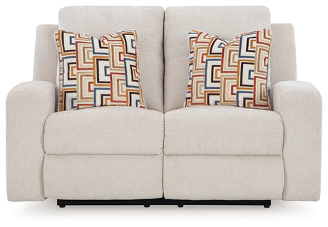 Danum Reclining Loveseat side profile