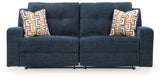 Danum Ink Chenille Reclining Sofa